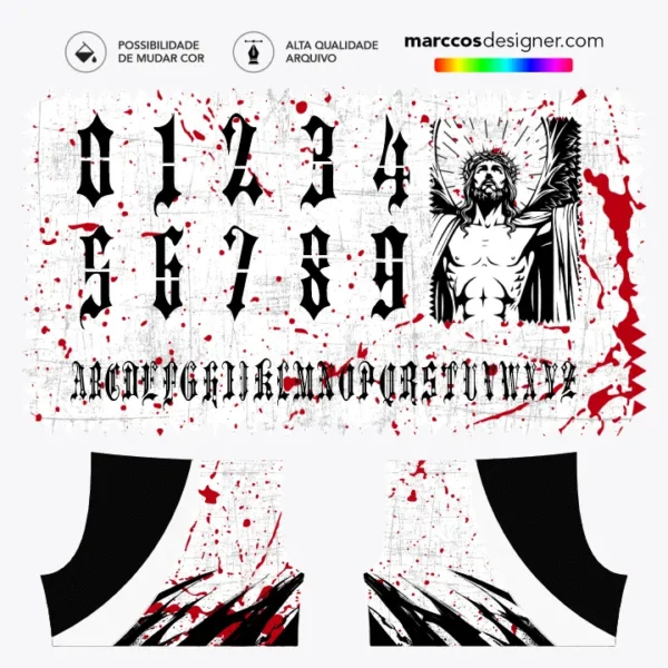 Arte Camisa Interclasse Cristo Arte Camisa Interclasse Cristo