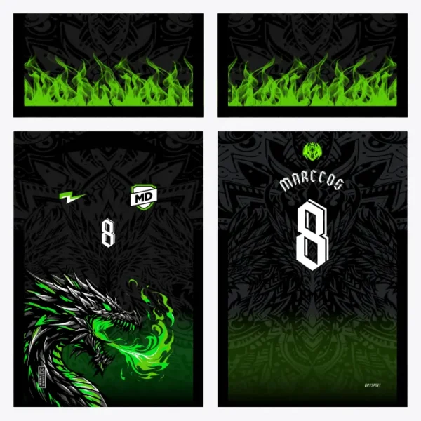 Arte Camisa Interclasse Dragão Arte Camisa Interclasse Dragão