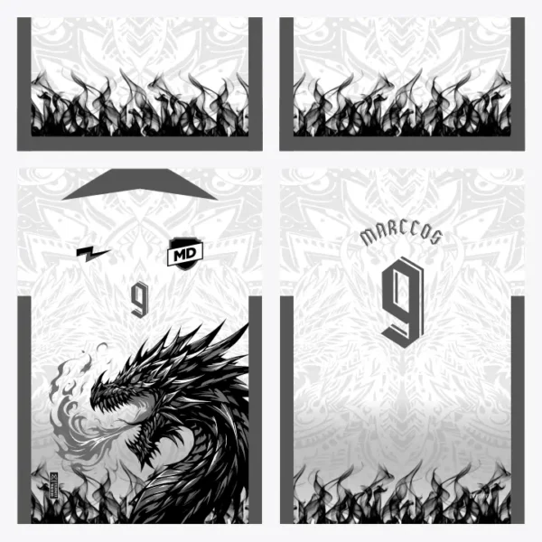 Arte Camisa Interclasse Dragão Arte Camisa Interclasse Dragão