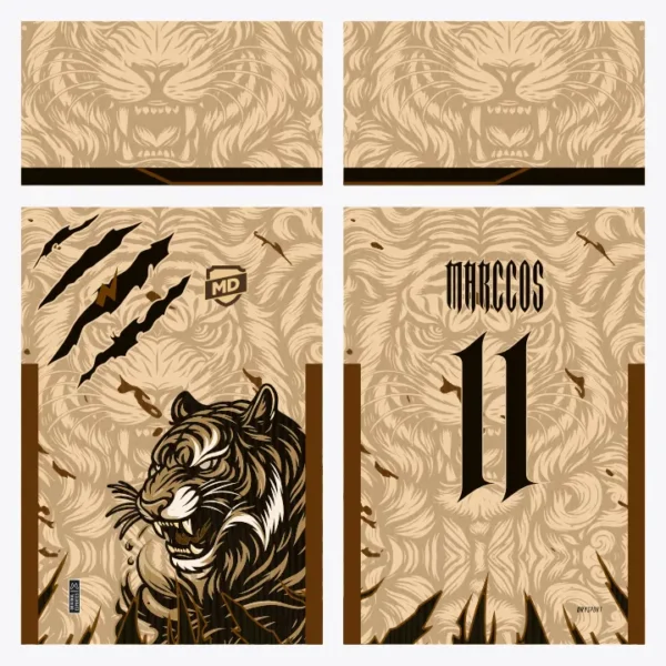 Arte Camisa Interclasse Tigre