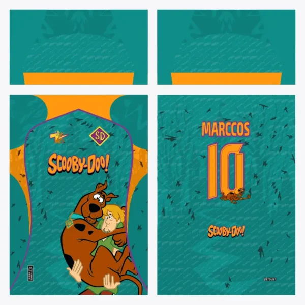 Arte Camisa Interclasse Scooby-Doo