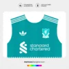 Arte Vetor Terceira Camisa Liverpool 2025.2026