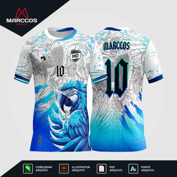 Arte Camisa Interclasse Arara