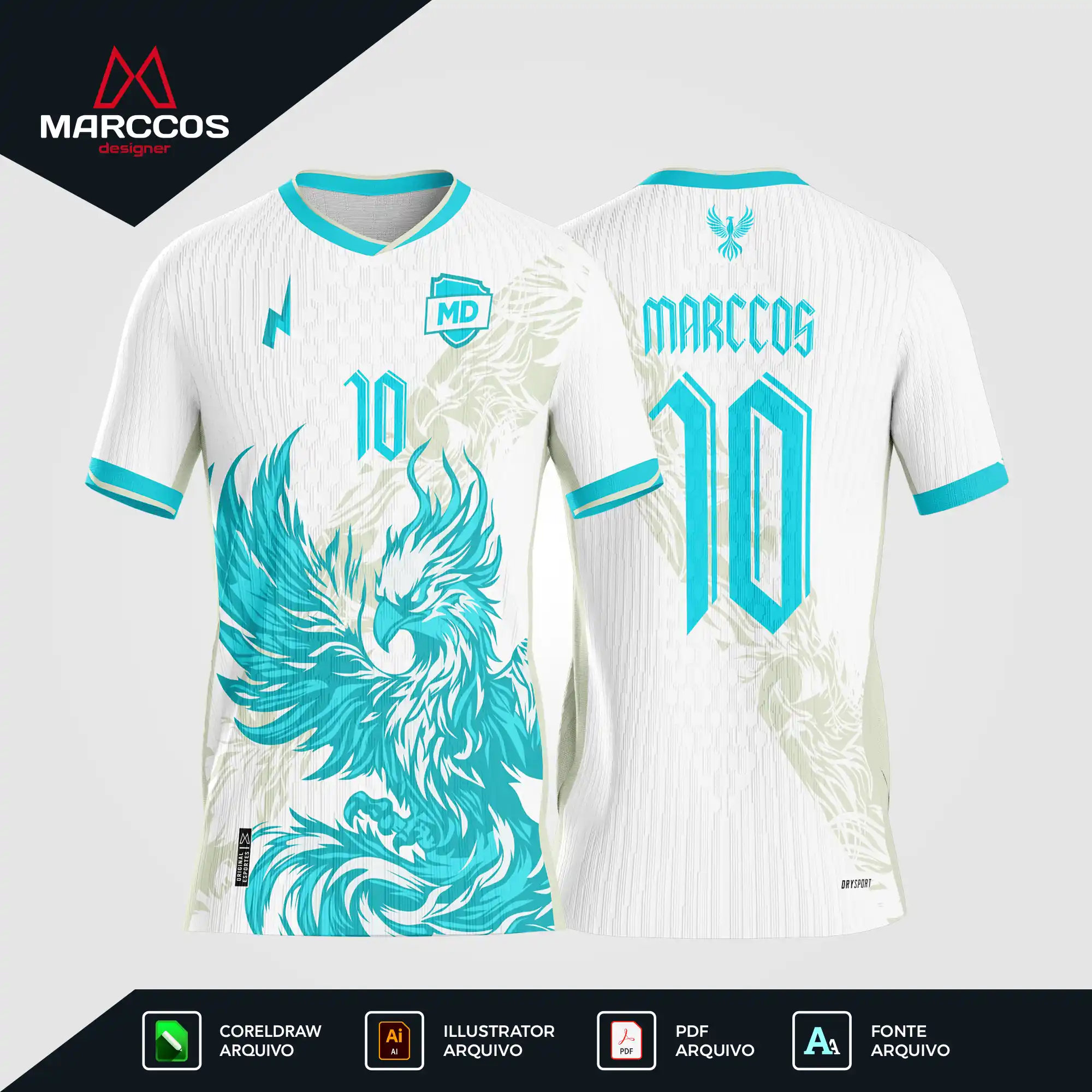 Arte Camisa Interclasse Fênix