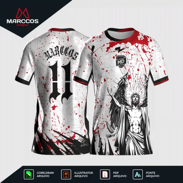 Arte Camisa Interclasse Cristo