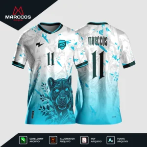 Arte Camisa Interclasse Pantera