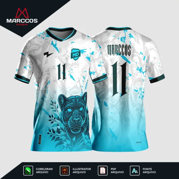 Arte Camisa Interclasse Pantera