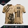 Arte Camisa Interclasse Tigre
