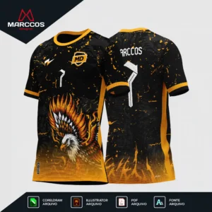 Arte Camisa Interclasse Águia