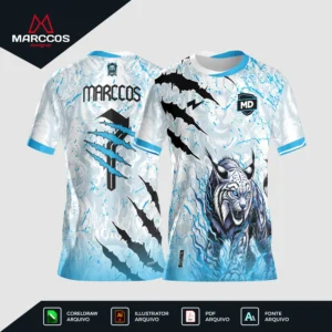Arte Camisa Interclasse Lince