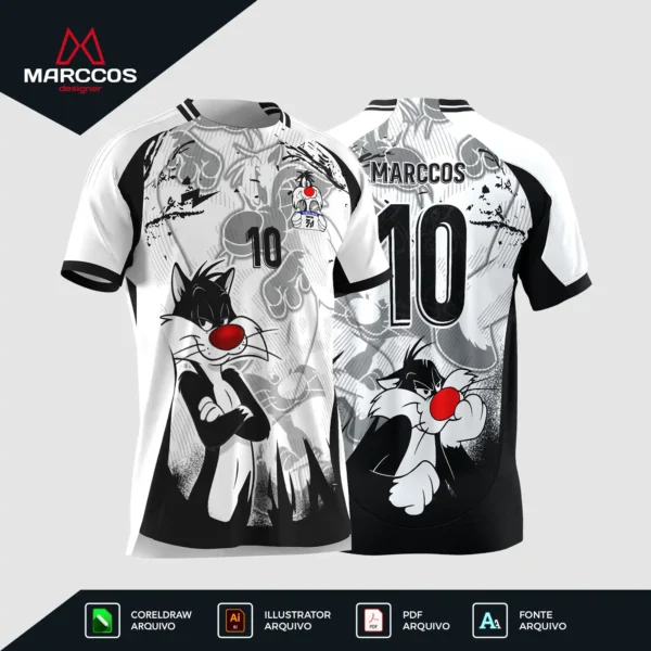 Arte Camisa Interclasse Frajola