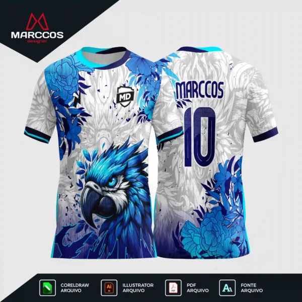 Arte Camisa Interclasse Arara