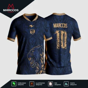 Arte Camisa Interclasse Pantera