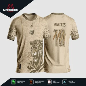 Arte Camisa Interclasse Onça