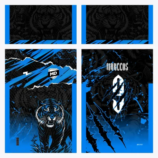 Arte Camisa Interclasse Tigre