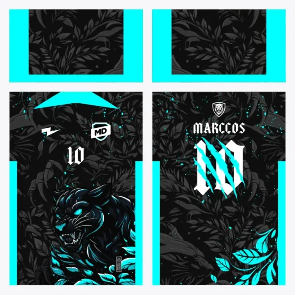 Arte Camisa Interclasse Pantera