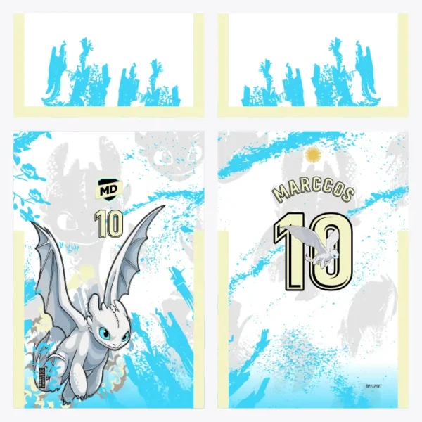 Arte Camisa Interclasse Fúria de Luz