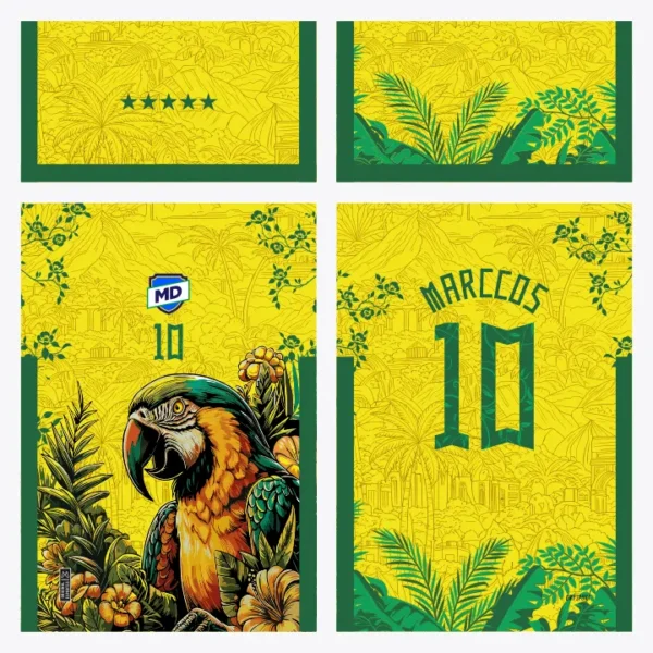 Arte Camisa Interclasse Arara
