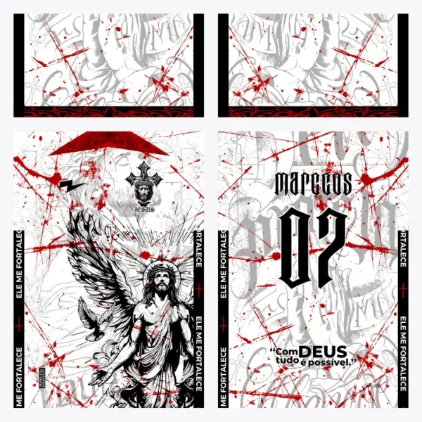 Arte Camisa Interclasse Jesus Cristo