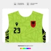 Arte Vetor Camisa Albânia Goleiro 2024 Arte Vetor Camisa Albânia Goleiro 2024