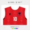 Arte Vetor Camisa Albânia Titular 2024 Arte Vetor Camisa Albânia Titular 2024