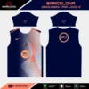 Arte Vetor Camisa Barcelona Pré-Jogo 2025.2026
