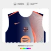 Arte Vetor Camisa Barcelona Pré-Jogo 2025.2026