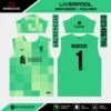 Arte Vetor Camisa Liverpool Goleiro 2021.2022 Arte Vetor Camisa Liverpool Goleiro 2021.2022