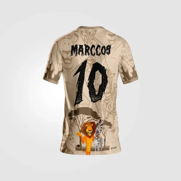 Arte Camisa Interclasse Madagascar