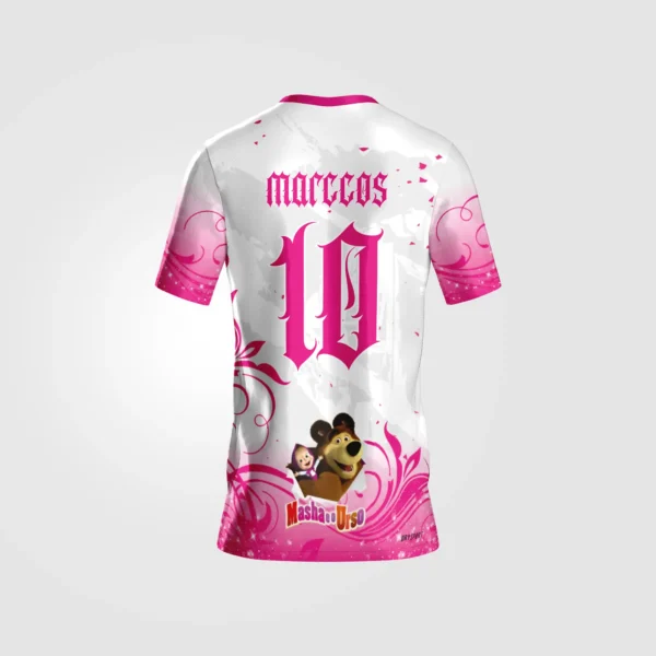Arte Camisa Interclasse Masha e o Urso