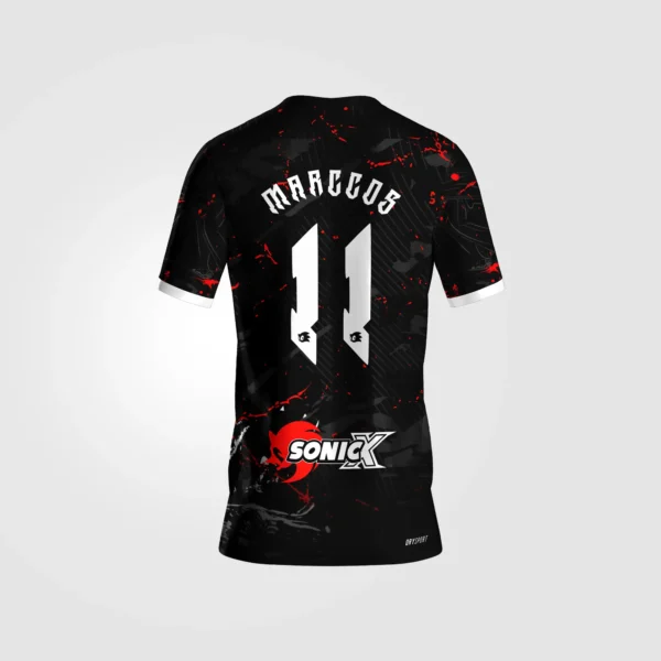 Arte Camisa Interclasse Dark Sonic