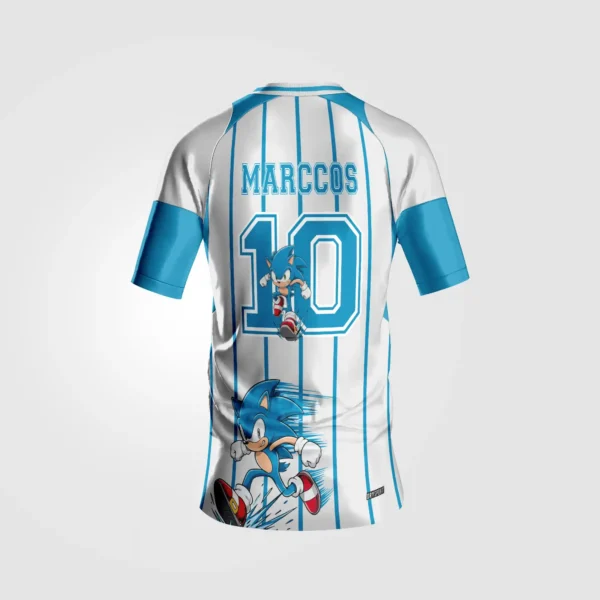 Arte Camisa Interclasse Sonic