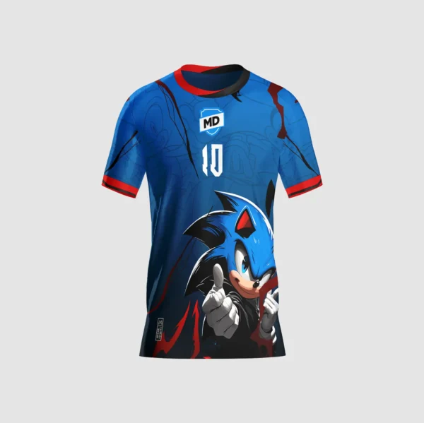 Arte Camisa Interclasse Sonic