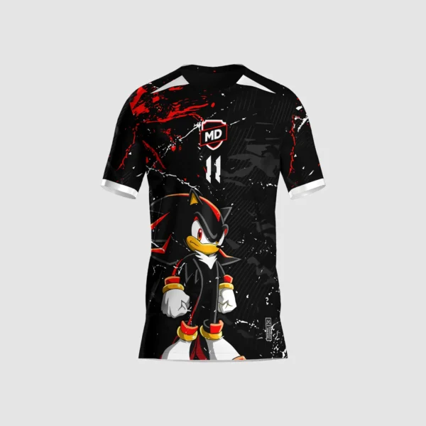Arte Camisa Interclasse Dark Sonic