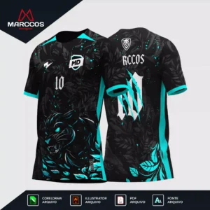 Arte Camisa Interclasse Pantera