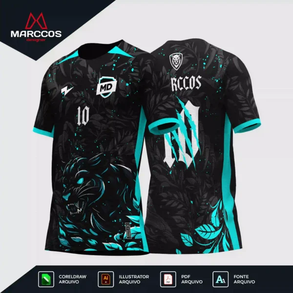 Arte Camisa Interclasse Pantera