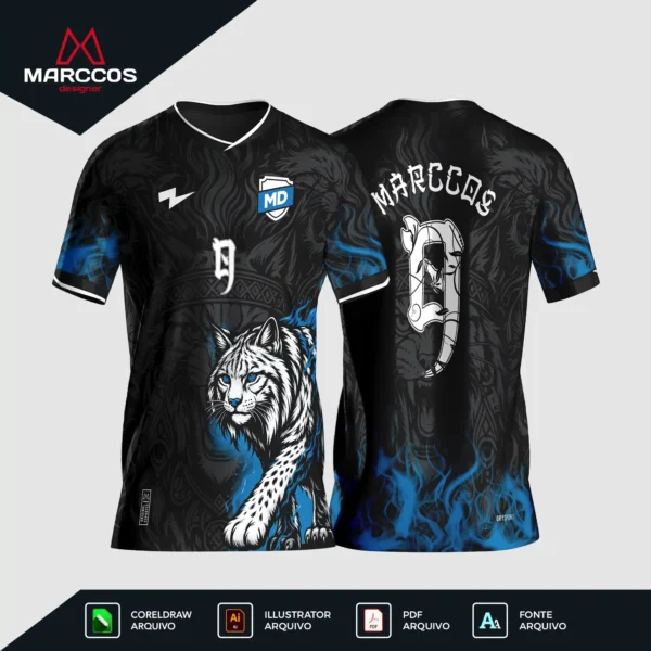 Arte Camisa Interclasse Lince