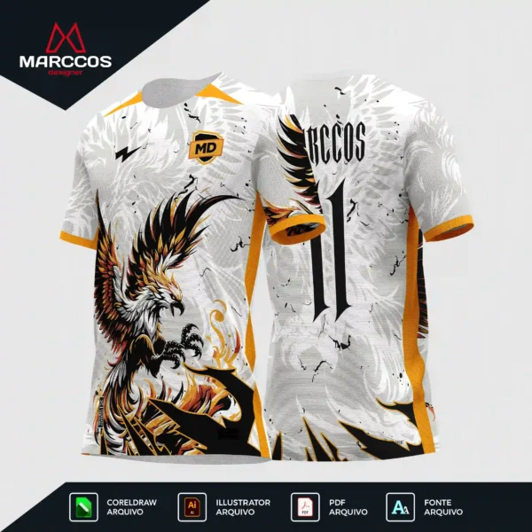 Arte Camisa Interclasse Fênix