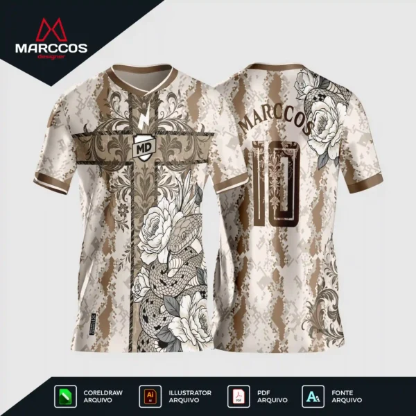 Arte Camisa Interclasse Cobra