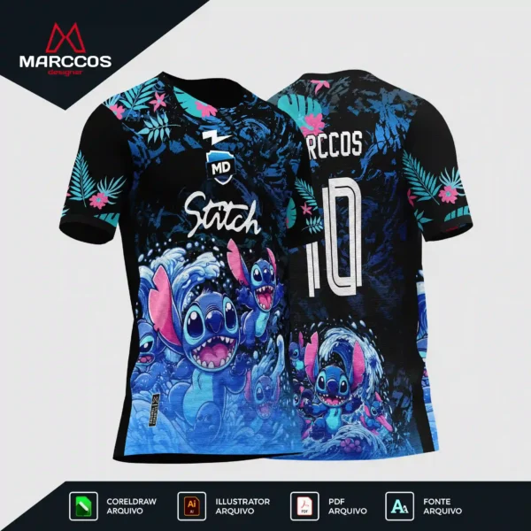 Arte Camisa Interclasse Stitch