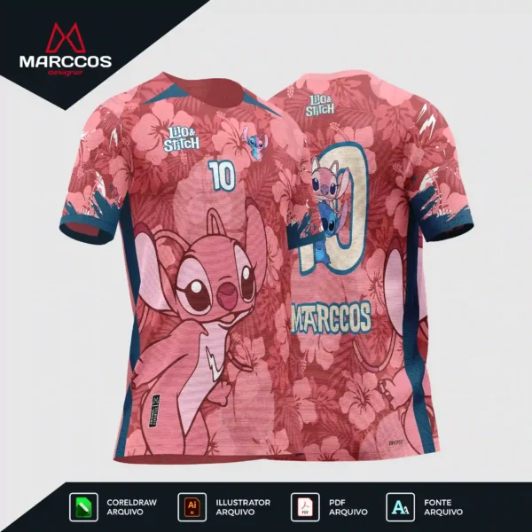 Arte Camisa Interclasse Stitch