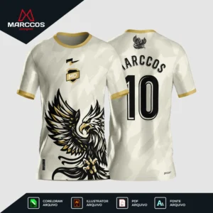 Arte Camisa Interclasse Águia