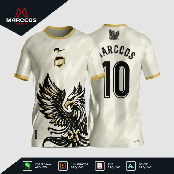 Arte Camisa Interclasse Águia