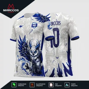 Arte Camisa Interclasse Coruja