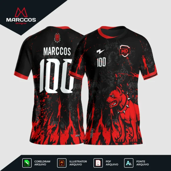Arte Camisa Interclasse Pitbull