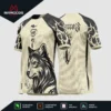 Arte Camisa Interclasse Lobo
