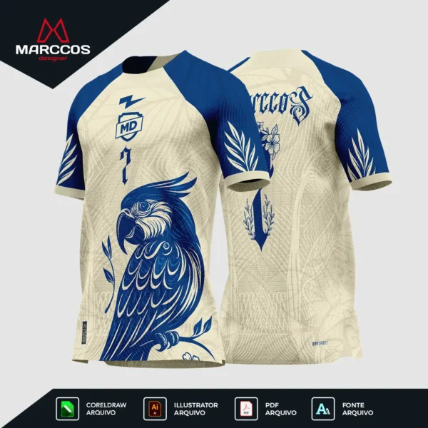 Arte Camisa Interclasse Arara