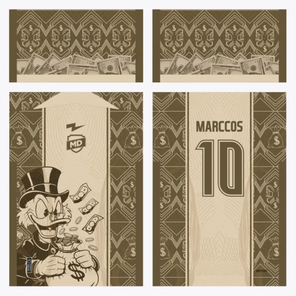Arte Camisa Interclasse Tio Patinhas