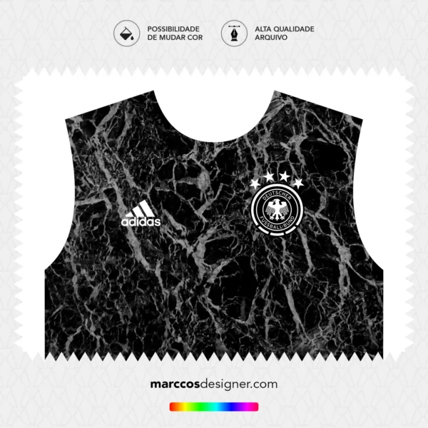 Arte Camisa Alemanha Pré-Jogo 2020.2021