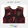 Arte Vetor Camisa Alemanha Reserva 2022 Arte Vetor Camisa Alemanha Reserva 2022